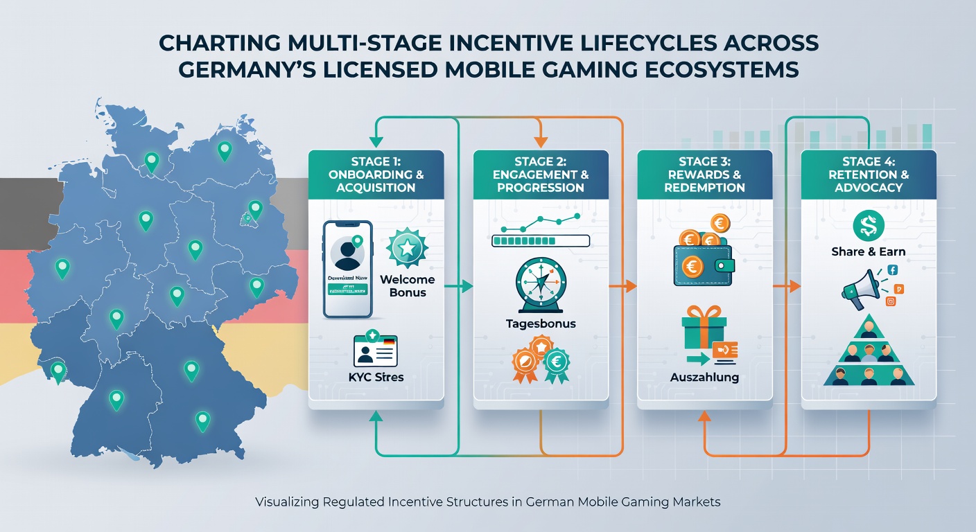 Darstellung technischer Integration mehrstufiger Anreize in deutschen mobilen Casino-Apps mit Fokus auf Lifecycle-Management