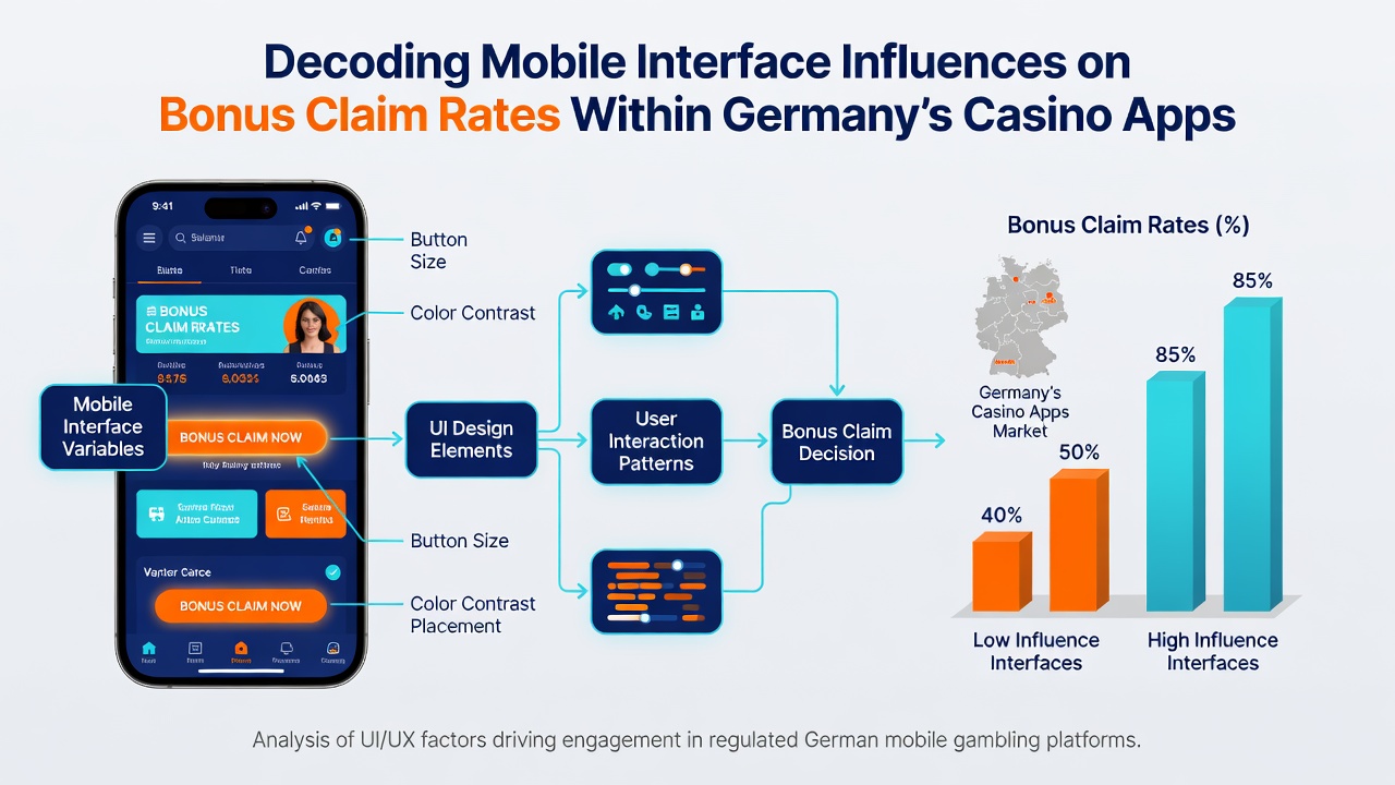 Mobile Casino-App-Oberfläche mit Bonus-Elementen in Deutschland