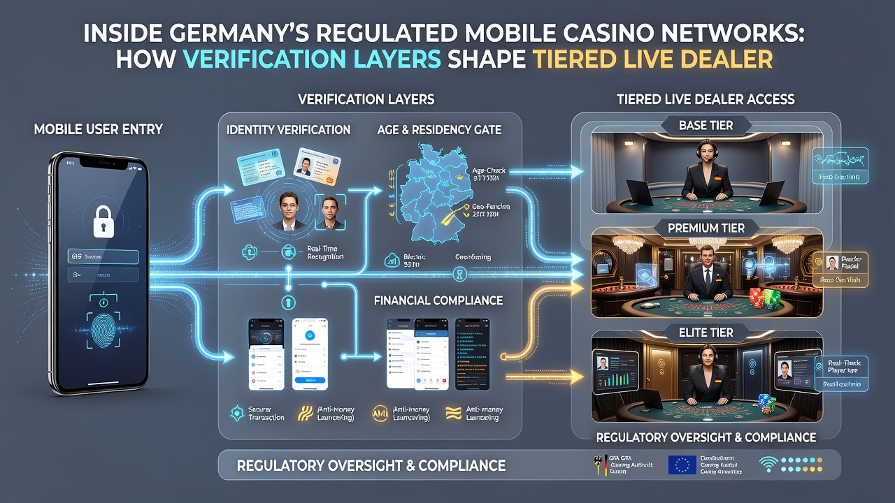 Darstellung gestaffelter Belohnungssysteme für Live-Dealer-Spiele in regulierten deutschen mobilen Casinos