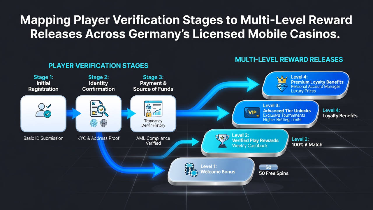 Beispielhafter Workflow von Verifizierung zu Belohnung in deutschen Casino-Apps