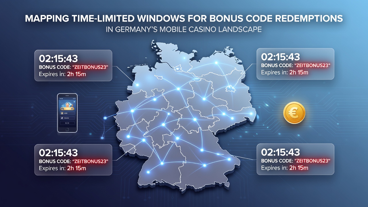 Visualisierung von zeitlich begrenzten Bonus-Code-Einlösungsfenstern in deutschen mobilen Casinos